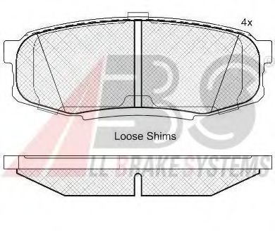 Гальмiвнi колодки дисковi BOSCH арт. 37702