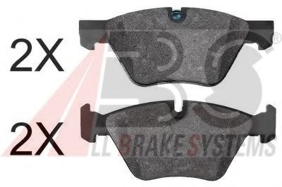 Колодка гальм. диск. BMW 5 SERIE (F10) (F11) (2010-) передн. (вир-во ABS) BLUEPRINT арт. 37786