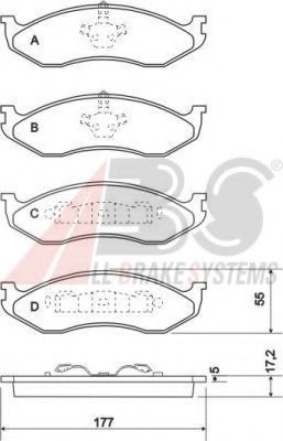 Гальмiвнi колодки дисковi FRICTION MASTER арт. 38477