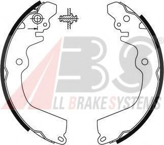 Гальмiвнi колодки барабаннi BREMBO арт. 8903