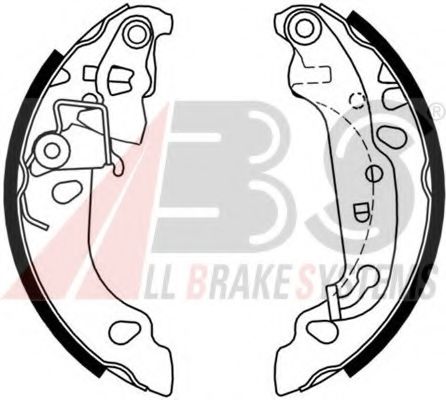 Гальмiвнi колодки барабаннi BREMBO арт. 9166