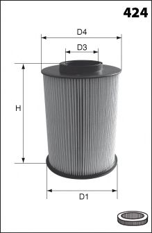 EL9250 Фільтр повітря ( аналогWA9567/LX1780/3) HENGSTFILTER арт. EL9250