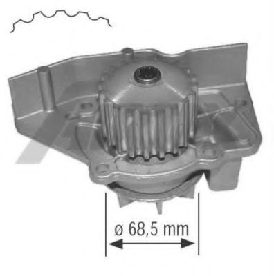 Водяна помпа SKF арт. 1361