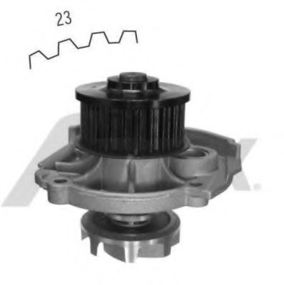 AIRTEX FIAT помпа води Punto 1.2I 16V 97- MAGNETIMARELLI арт. 1603