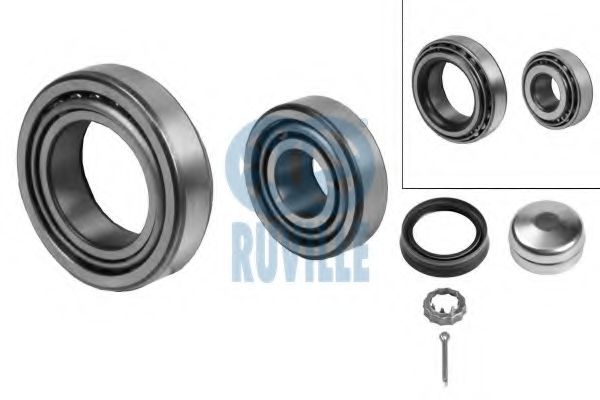 Фото - Комплект подшипника ступицы колеса RUVILLE - 5450