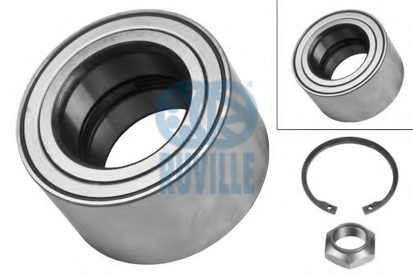 Фото - Комплект підшипника ступицi колеса Citroen/Fiat/Peugeot RUVILLE - 4039