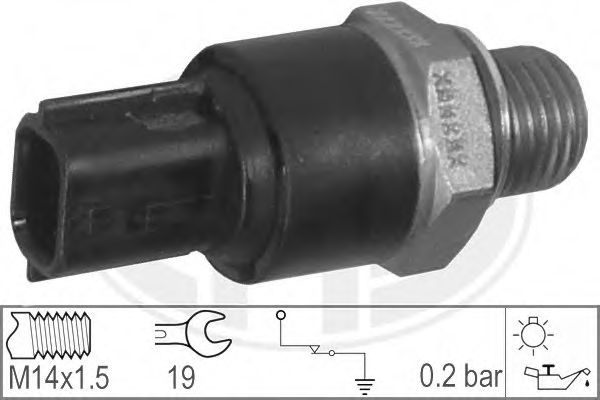 Датчик тиску оливи ASAM арт. 330577