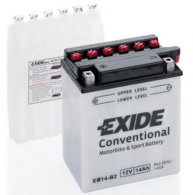 Аккумулятор 14Ah-12v Exide (EB14-B2) (134х89х166) L, EN145