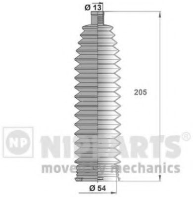 Пильник рульового керування MONROE арт. J2841017