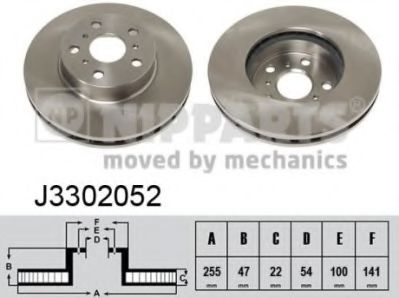 Гальмiвнi диски ATE арт. J3302052