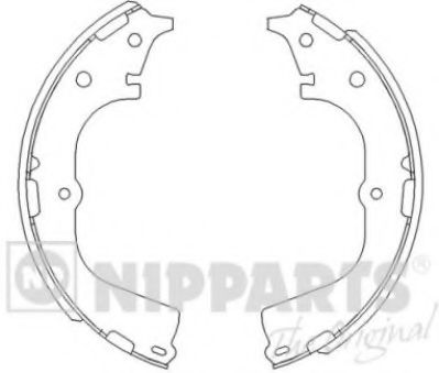 Колодки гальмівні JAPANPARTS арт. J3502046