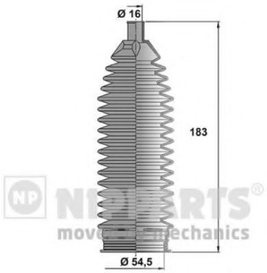 Пильовик рульового механізма