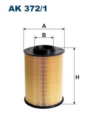 Фiльтр повiтряний MFILTER арт. AK3721