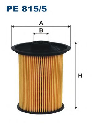 Фiльтр паливний MECAFILTER арт. PE8155