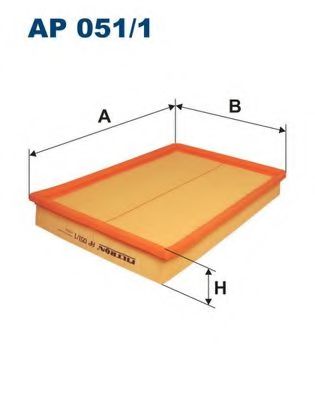 Фiльтр повiтряний WIXFILTERS арт. AP0511