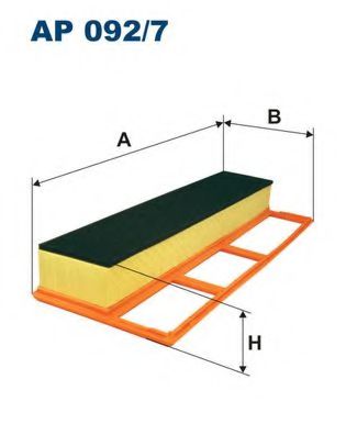 Фiльтр повiтряний WIXFILTERS арт. AP0927