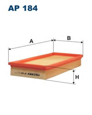 Фiльтр повiтряний JAPANPARTS арт. AP184