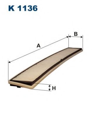 Фiльтр салону KNECHT арт. K1136