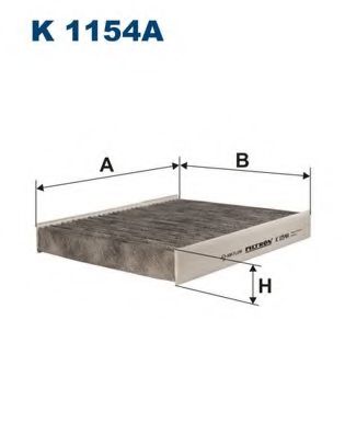 Фiльтр салону вугiльний FEBIBILSTEIN арт. K1154A