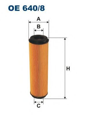 Фiльтр масляний BOSCH арт. OE6408