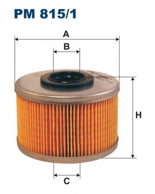 Фiльтр паливний CLEANFILTERS арт. PM8151