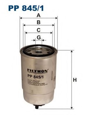 Фiльтр паливний FEBIBILSTEIN арт. PP8451