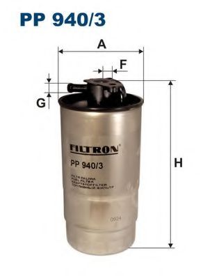 Фiльтр паливний FEBIBILSTEIN арт. PP9403