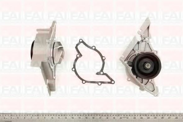 Фото - Водяна помпа VAG 80/A4/A6/A8/Passat 2.4/2.6/2.8 V6 95- FAI AutoParts - WP6102