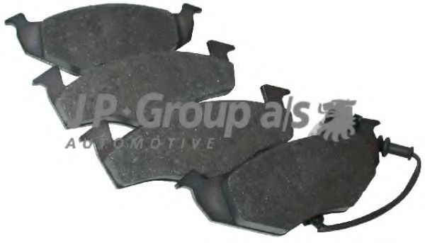 JP GROUP VW гальм.колодки передн.Polo 01- Skoda Fabia 99-.  (з датчиком) BOSCH арт. 1163603110