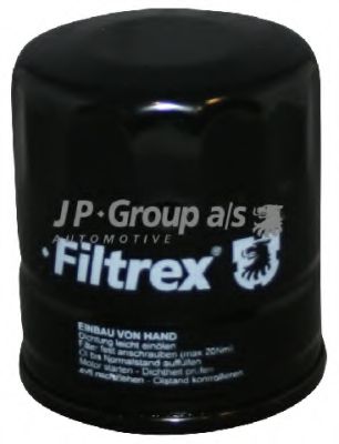 JP GROUP OPEL фільтр масляний ASTRA 1.4-2.0 16V 00- BOSCH арт. 1218500900