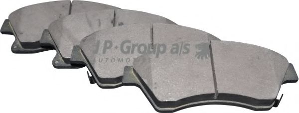 JP GROUP CHEVROLET гальмівні колодки передн.Aveo,Cruze,Opel Astra J 09- ASAM арт. 1263602510
