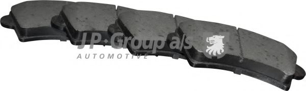 JP GROUP RENAULT гальмівні колодки передн.Master 98-Opel Movano 98- ASAM арт. 1263603610