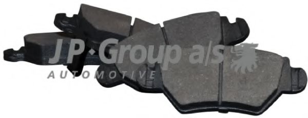 Гальмівні колодки зад. Astra G/Zafira A (104,9x42,7/bosch) BREMBO арт. 1263700210