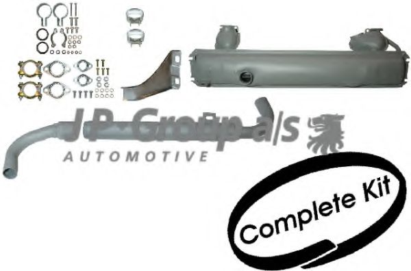 Глушник VW T2 68-71 комплект