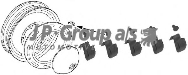 Кріплення ковпака