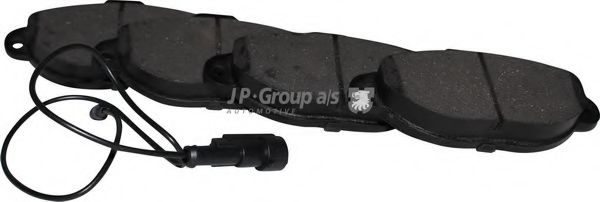 JP GROUP FIAT гальмівні колодки передн.Panda 10-,500,Ford Ka 08- TRW арт. 1563602710