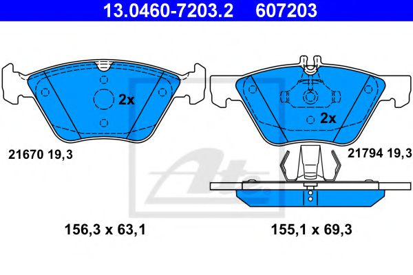 РљРѕРјРїР»РµРєС‚ РіР°Р»СЊРјС–РІРЅРёС… РєРѕР»РѕРґРѕРє Р· 4 С€С‚. РґРёСЃРєС–РІ BREMBO арт. 13046072032