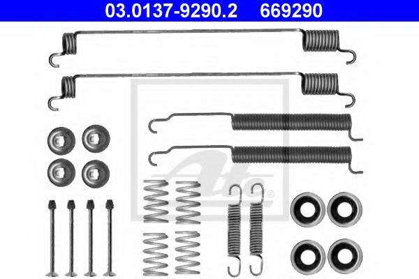 Монтажний комплект колодки BOSCH арт. 03013792902