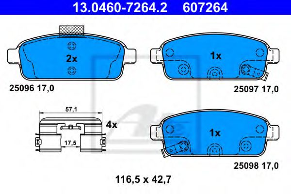 1 TRW арт. 13046072642