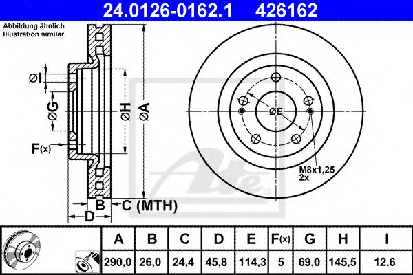 Р“Р°Р»СЊРјС–РІРЅРёР№ РґРёСЃРє BLUEPRINT арт. 24012601621