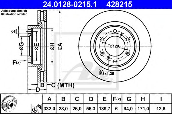 Гальмівний диск FRICTION MASTER арт. 24012802151