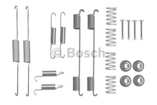 BOSCH К-т установчий задніх гальм. колодок CHRYSLER Voyager -01 DELPHI арт. 1987475315