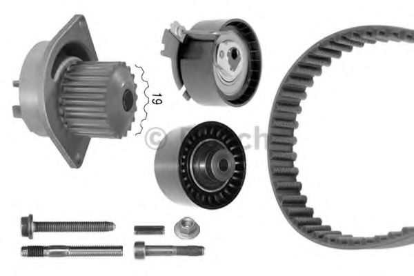 К-Т ЗУБЧАТИХ РЕМЕНІВ+ РОЛИКИ SKF арт. 1987948711