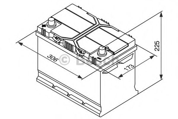 Фото №2 - BOSCH 0092S40290 Акумулятор Bosch 12В 95Ач 830А(EN) L+