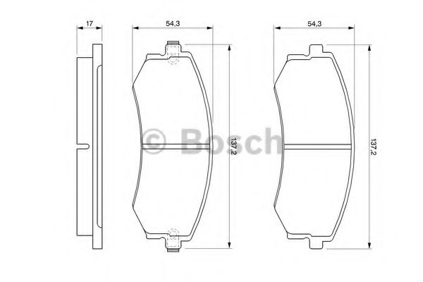 ГАЛЬМІВНІ КОЛОДКИ, ДИСКОВІ JAPANPARTS арт. 0986424215