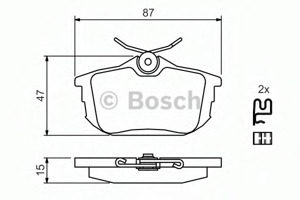 1 METELLI арт. 0986424427