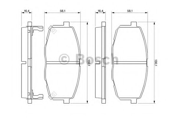 KEY PARTS арт. 0986424811