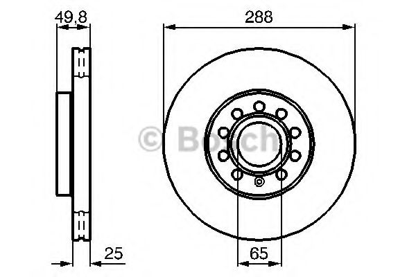 Р”РёСЃРє РіР°Р»СЊРјС–РІРЅРёР№ BREMBO арт. 0986479088