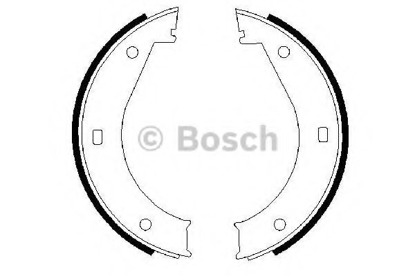 0986487211 BOSCH Гальмівні колодки до барабанів (HB) BS476 ABS арт. 0986487211