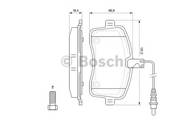 ГАЛЬМІВНІ КОЛОДКИ FEBIBILSTEIN арт. 0986494097